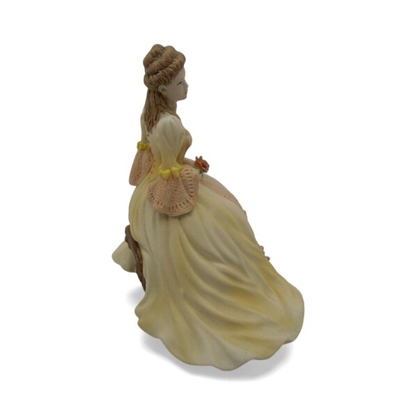 COALPORT Beau Monde KATE Porcelain Figurine 1993 England Vintage 5" - Picture 6 of 10